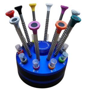 Support tournevis + tournevis (10x)